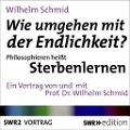 Cover-Bild zum Titel 'Wie umgehen mit der Endlichkeit? Philosophieren heißt Sterbenlernen' von 'Wilhelm Schmid'