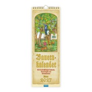 Cover-Bild zum Titel 'TRÖTSCH - Maxi-Streifenkalender Bauernkalender 2027 mit Hundertjährigem Kalender, Bauernregeln und Ferienterminen' von ''