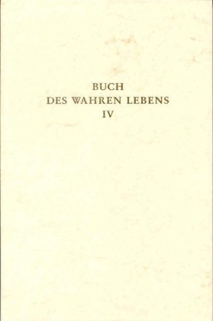 Buch des Wahren Lebens 4 - 