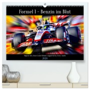 Formel 1 - Benzin im Blut (hochwertiger Premium Wandkalender 2026 DIN A2 quer), Kunstdruck in Hochglanz - Jean-Louis Glineur