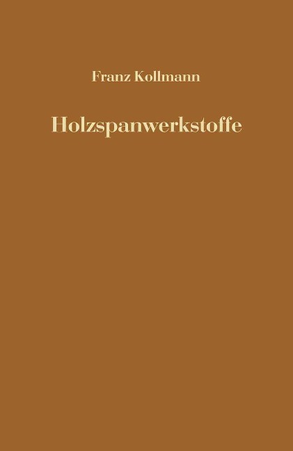 Holzspanwerkstoffe - 