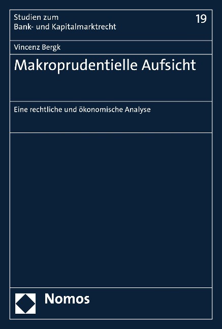 Makroprudentielle Aufsicht - Vincenz Bergk