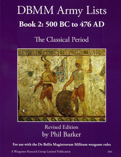 DBMM Army Lists Book 2 - Phil Barker