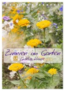 Cover-Bild zum Titel 'Zinnien im Garten (Tischkalender 2026 DIN A5 hoch), CALVENDO Monatskalender' von 'Gisela Kruse'