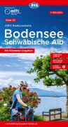 Cover-Bild zum Titel 'ADFC-Radtourenkarte 25 Bodensee Schwäbische Alb 1:150.000, reiß- und wetterfest, E-Bike geeignet, GPS-Tracks Download, mit Kilometer-Angaben' von ''