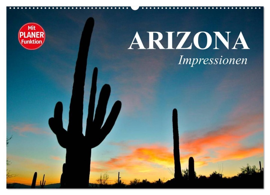 Arizona. Impressionen (Wandkalender 2025 DIN A2 quer), CALVENDO Monatskalender - Elisabeth Stanzer