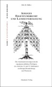 Cover-Bild zum Titel 'Adliges Eigentumsrecht und Landesverfassung' von 'Dirk H. Müller'