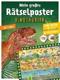 Mein großes Rätselposter Dinosaurier - Schwager & Steinlein Verlag, Svenja Dieken