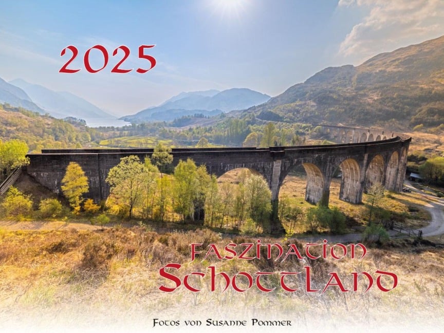 Faszination Schottland Kalender 2025 - Susanne Pommer, Frank Pommer