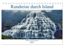 Cover-Bild zum Titel 'Eine Rundreise durch Island (Tischkalender 2025 DIN A5 quer), CALVENDO Monatskalender' von 'Michael Zech Fotografie'