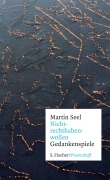 Cover-Bild zum Titel 'Nichtrechthabenwollen' von 'Martin Seel'