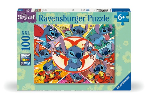 Kinderpuzzle 100 XXL Teile - Disney Stitch - In meiner Welt - 