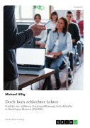 Cover-Bild zum Titel 'Doch kein schlechter Lehrer' von 'Michael Ulfig'