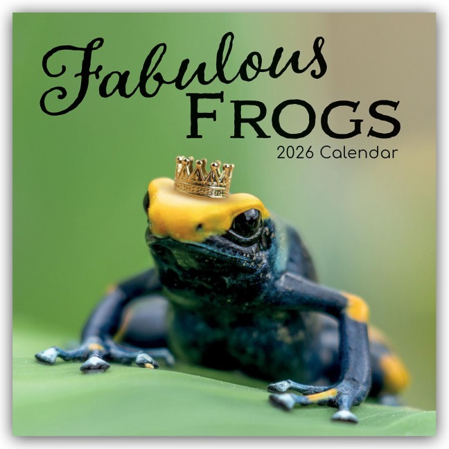 Fabulous Frogs - Fabelhafte Frösche 2026 - 16-Monatskalender - Gifted Stationery Co. Ltd