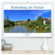 Cover-Bild zum Titel 'Rottenburg am Neckar - Eine Stadt am Limes (hochwertiger Premium Wandkalender 2026 DIN A2 quer), Kunstdruck in Hochglanz' von 'Werner Thoma'