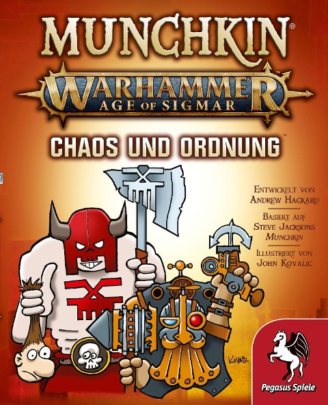 Munchkin Warhammer Age of Sigmar: Chaos & Ordnung [Erweiterung] - 