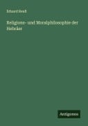 Cover-Bild zum Titel 'Religions- und Moralphilosophie der Hebräer' von 'Eduard Reuß'