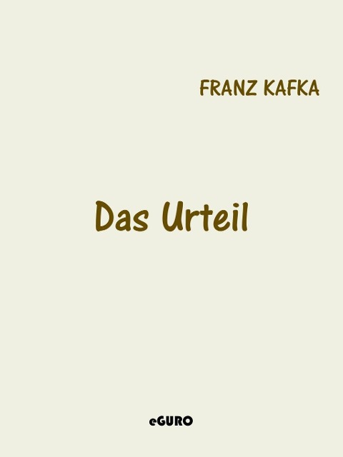 Das Urteil - Franz Kafka