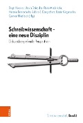 Cover-Bild zum Titel 'Schreibwissenschaft - eine neue Disziplin' von ''