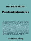 Cover-Bild zum Titel 'Mondnachtphantasien' von 'Heinrich Mann'