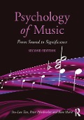 Cover-Bild zum Titel 'Psychology of Music' von 'Siu-Lan Tan, Peter Pfordresher, Rom Harré'