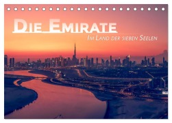 Cover-Bild zum Titel 'Die Emirate - Im Land der sieben Seelen (Tischkalender 2026 DIN A5 quer), CALVENDO Monatskalender' von 'Sonja Schlichter'