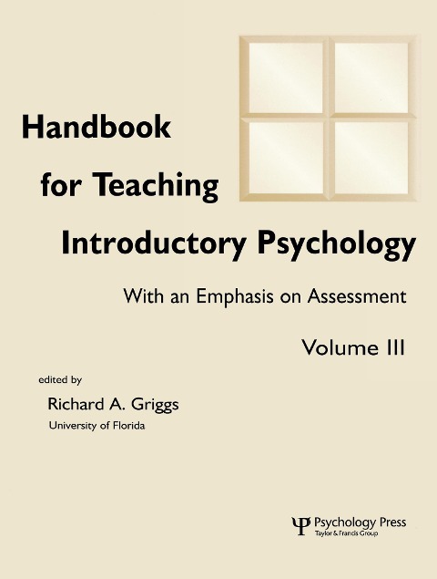 Handbook for Teaching Introductory Psychology - 