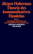 Cover-Bild zum Titel 'Theorie des kommunikativen Handelns' von 'Jürgen Habermas'