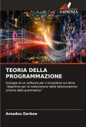 Cover-Bild zum Titel 'TEORIA DELLA PROGRAMMAZIONE' von 'Amadou Darboe'