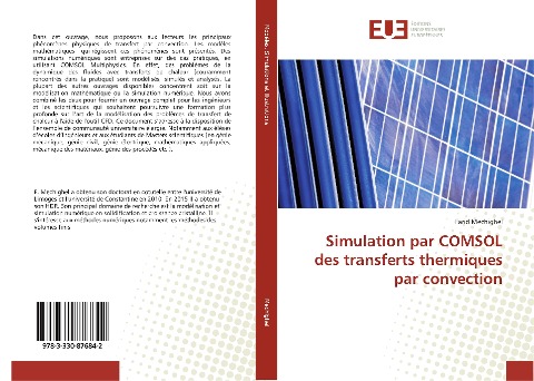 Simulation par COMSOL des transferts thermiques par convection - Farid Mechighel