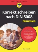 Cover-Bild zum Titel 'Korrekt schreiben nach DIN 5008 für Dummies' von 'Uwe Freund'