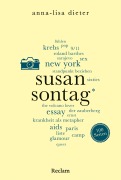Cover-Bild zum Titel 'Susan Sontag. 100 Seiten' von 'Anna-Lisa Dieter'
