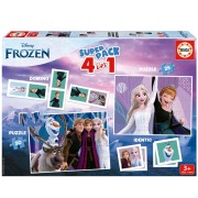 Cover-Bild zum Titel 'Educa - Disney - Frozen Superpack 4 in 1' von 'Disney'