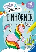 Ravensburger Einhörner - malen und träumen - 24 Ausmalbilder für Kinder ab 6 Jahren - Einhorn-Motive zum Entspannen - 