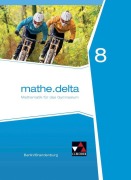 Cover-Bild zum Titel 'mathe.delta 8 Berlin/Brandenburg' von 'Viola Adam, Jacqueline Pachal, Thomas Prill, Karin Lemme, Michael Kleine'