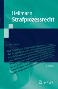 Cover-Bild zum Titel 'Strafprozessrecht' von 'Uwe Hellmann'