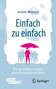 Cover-Bild zum Titel 'Einfach zu einfach' von 'Joachim Weimann'