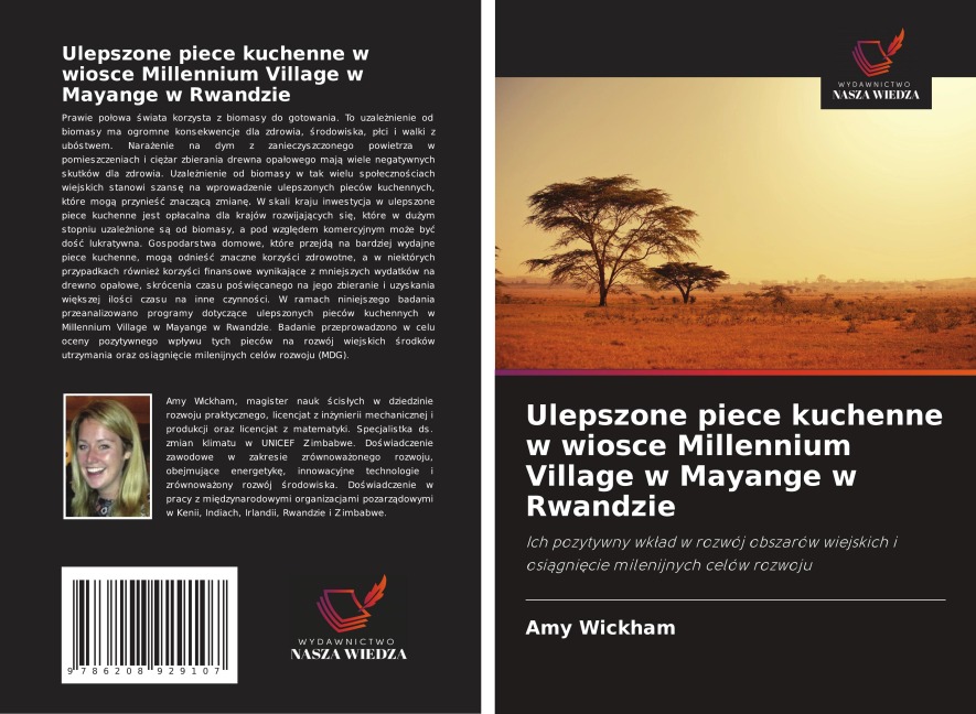 Ulepszone piece kuchenne w wiosce Millennium Village w Mayange w Rwandzie - Amy Wickham