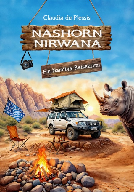Nashorn Nirwana | Band 1 der humorvollen Namibia-Reisekrimi-Reihe - Claudia Du Plessis