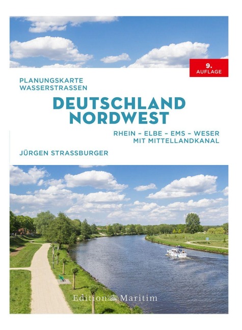 Planungskarte Wasserstraßen Deutschland Nordwest - Jürgen Straßburger