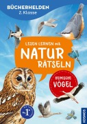 Cover-Bild zum Titel 'Lesen lernen mit Naturrätseln, Bücherhelden 2. Klasse, heimische Vögel' von 'Julia Hiller'