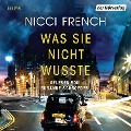 Cover-Bild zum Titel 'Was sie nicht wusste' von 'Nicci French'