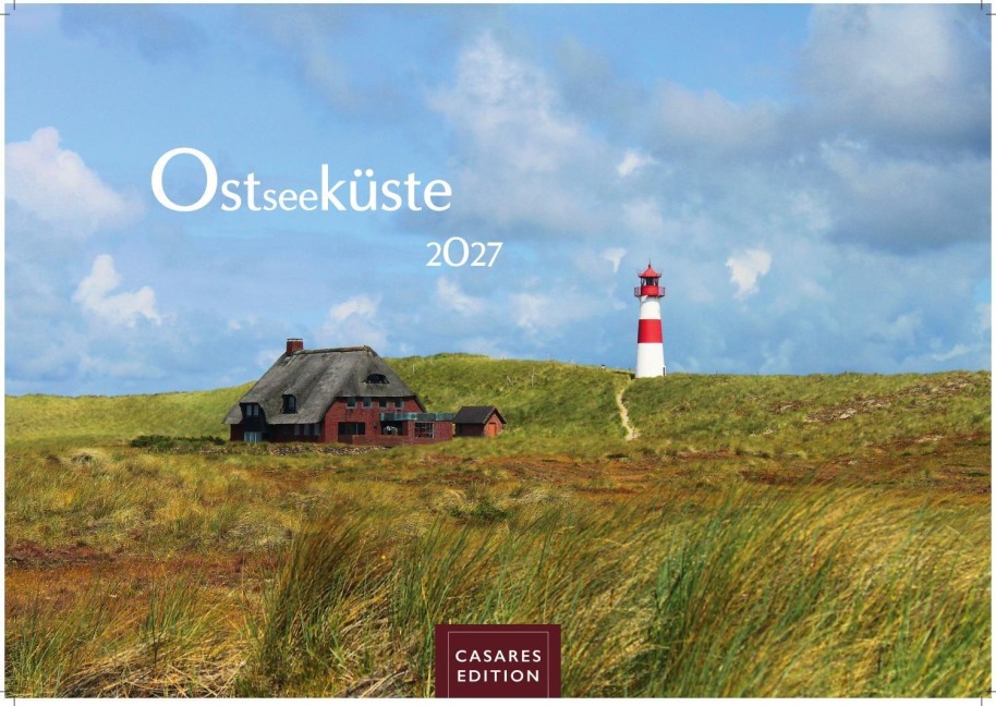 Ostseeküste Kalender 2027 - Wandkalender | Fotokalender Deutschland 24x35cm | Stimmungsvolle Küstenmomente im Ostseeküste - 12 faszinierende Ansichten von Meer und Natur - 