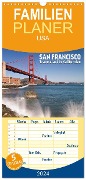Familienplaner 2024 - San Francisco - Traumstadt in Kalifornien mit 5 Spalten (Wandkalender, 21 x 45 cm) CALVENDO - Melanie Viola