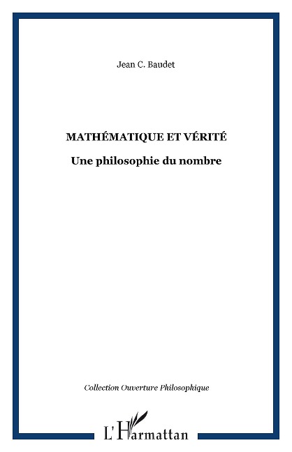 Mathématique et vérité - Baudet