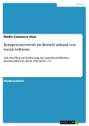 Cover-Bild zum Titel 'Kompetenzerwerb im Betrieb anhand von Social Software' von 'Nadia Casanova Stua'
