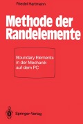 Cover-Bild zum Titel 'Methode der Randelemente' von 'Friedel Hartmann'