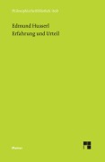 Cover-Bild zum Titel 'Erfahrung und Urteil' von 'Edmund Husserl'