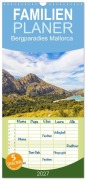 Cover-Bild zum Titel 'Familienplaner 2027 - Bergparadies Mallorca mit 5 Spalten (Wandkalender, 21 x 45 cm) CALVENDO' von 'Thomas Rosier (Videografic)'