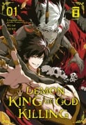 Cover-Bild zum Titel 'Demon King of God Killing 01' von 'Ezogingitune, Pig3rd, Teddy'